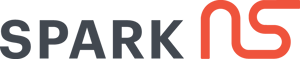 SPARK NS_Logo_Charcoal Gray and Orange